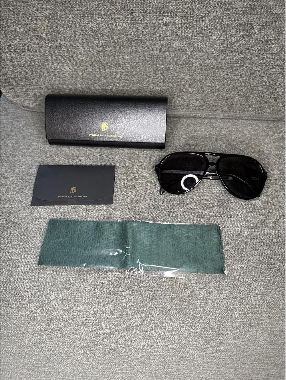 David Beckham Polarized Sunglasses Db1091/S Black